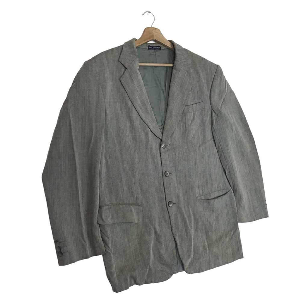 Balenciaga Vintage Balenciaga Pour Homme Blazer C… - image 3