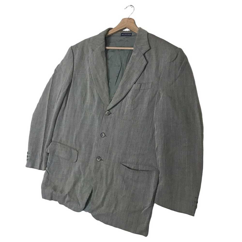 Balenciaga Vintage Balenciaga Pour Homme Blazer C… - image 4