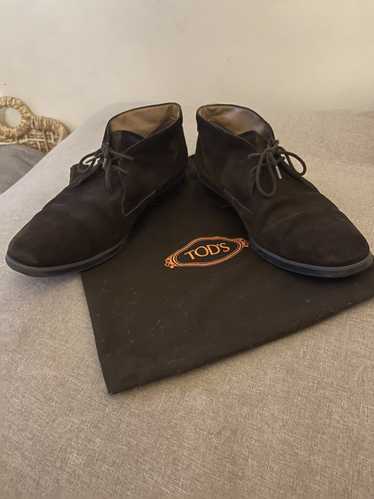 Tod's Tod’s Brown Suede Chukka Boots