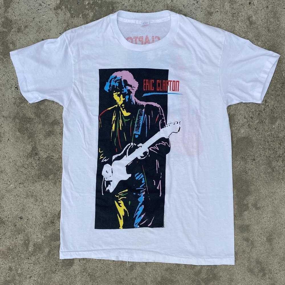 Band Tees × Vintage VINTAGE 1990 ERIC CLAPTON JOU… - image 1