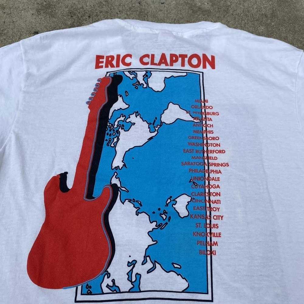 Band Tees × Vintage VINTAGE 1990 ERIC CLAPTON JOU… - image 5