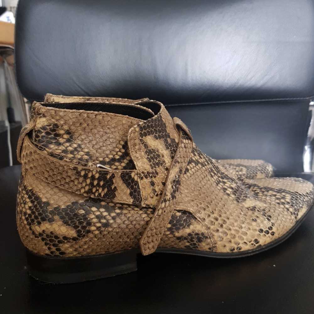 Saint Laurent Paris Heide era snake skin SLP boots - image 2
