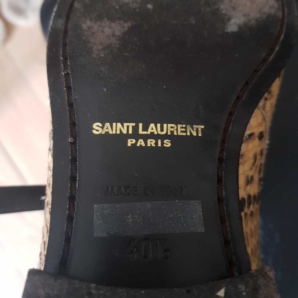 Saint Laurent Paris Heide era snake skin SLP boots - image 3