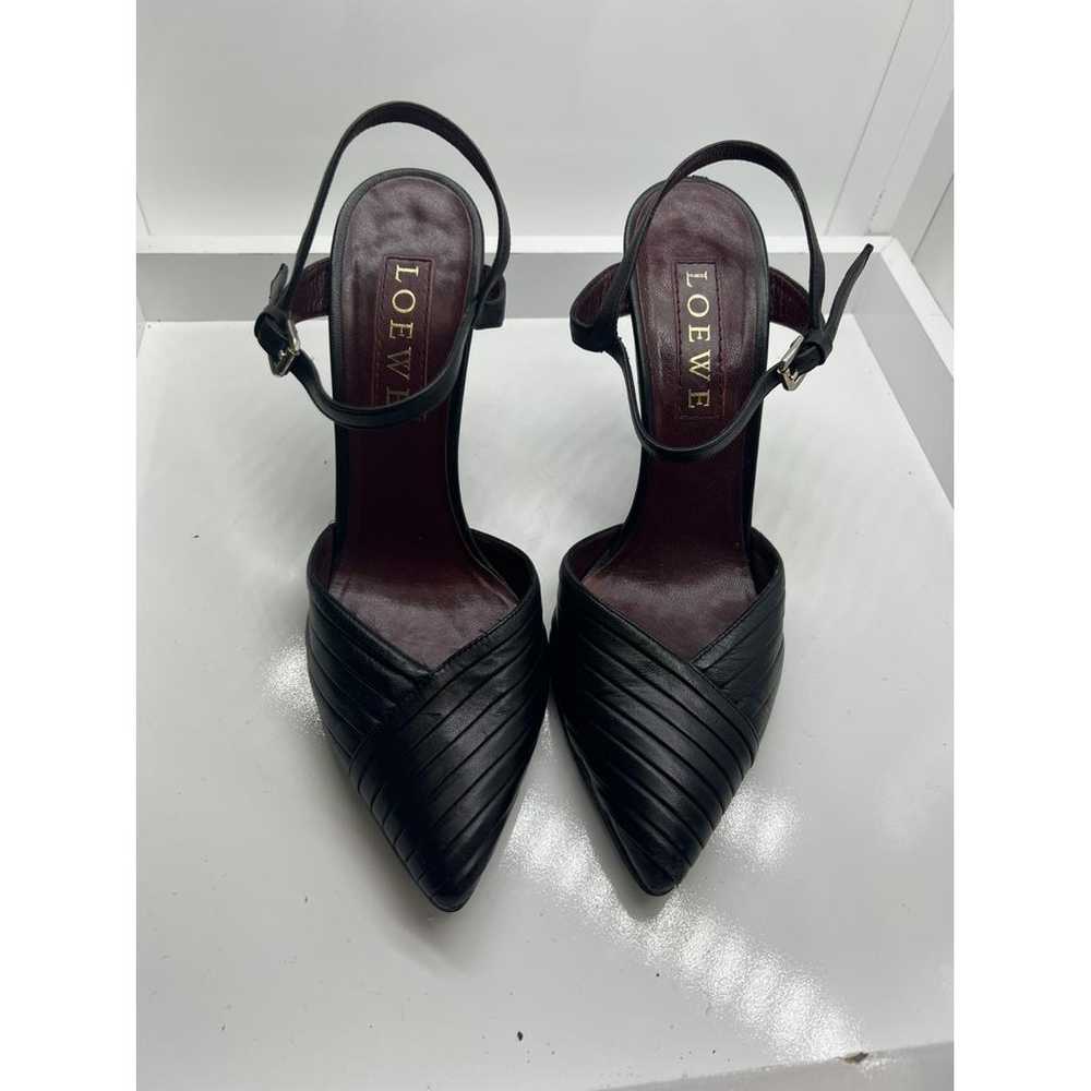 Loewe Leather heels - image 3