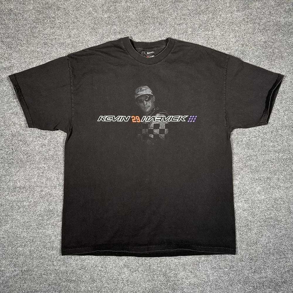 NASCAR × Vintage vintage black nascar car race sp… - image 2