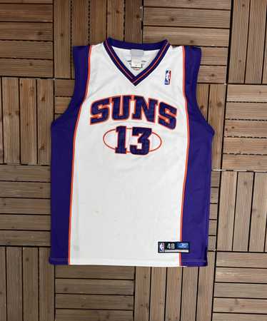 NBA Authentic Reebok Phoenix top Suns Steve Nash Jersey Men Sz 52 White - NWT