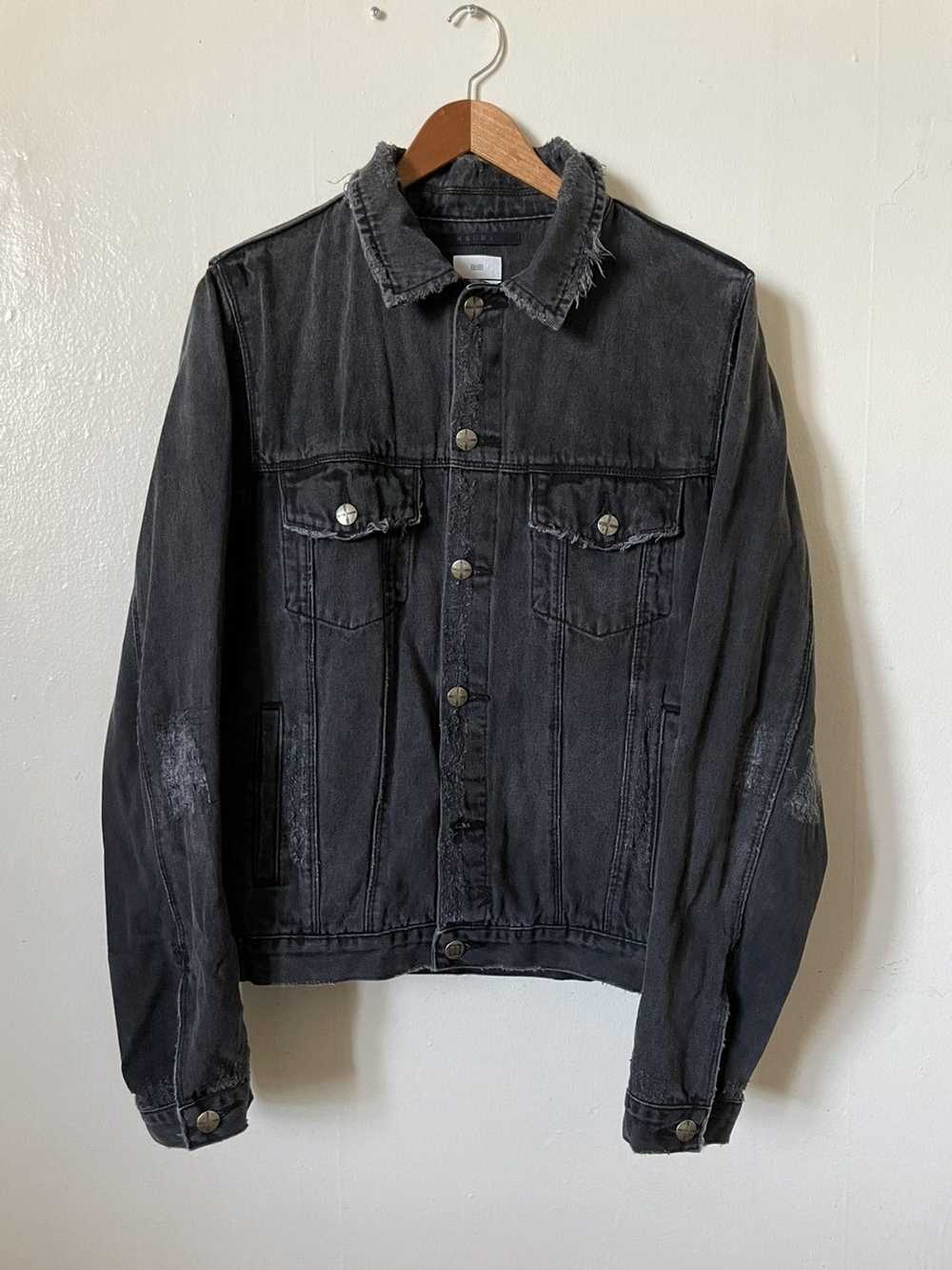 Ksubi Ksubi “Beaten Up Black” Denim Jacket - image 1