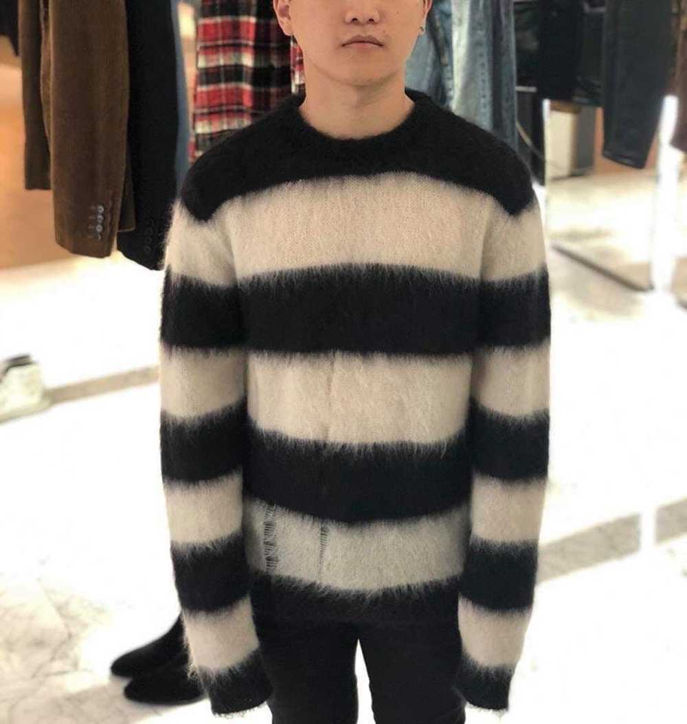 Saint Laurent Paris Mohair stripped sweater - image 3