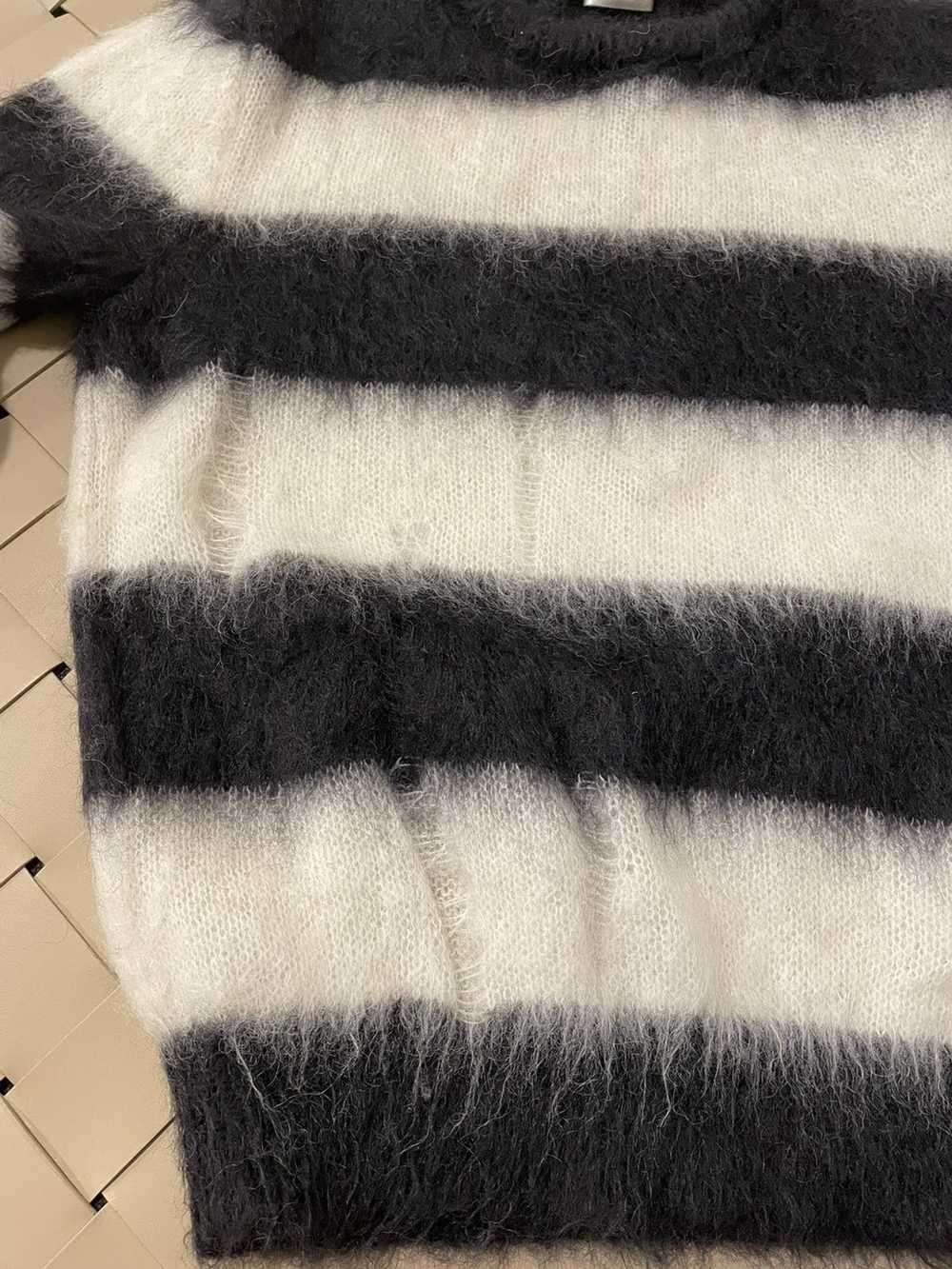 Saint Laurent Paris Mohair stripped sweater - image 6