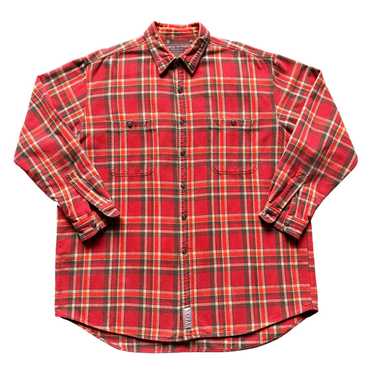 Y2K Abercrombie heavy cotton button up shirt XL - image 1