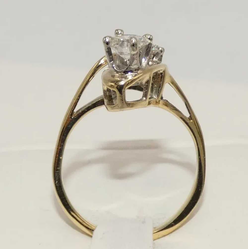 14K Gold Multi Diamond Ring Custom Made - image 2