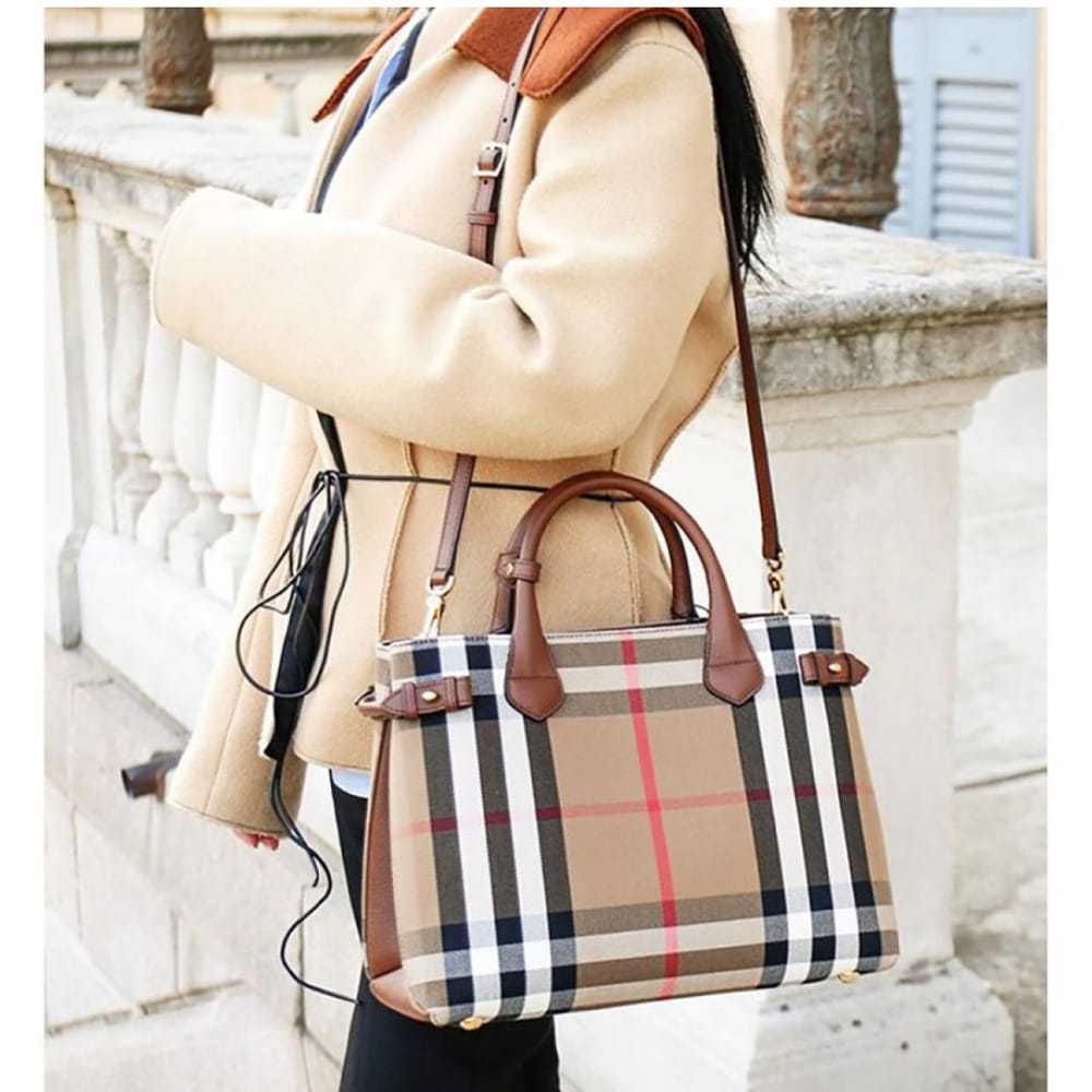 Burberry Leather satchel - image 6