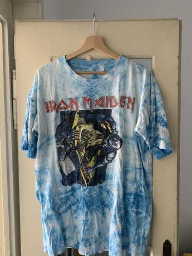 Band Tees × Iron Maiden × Vintage Vintage Tie Dye… - image 1