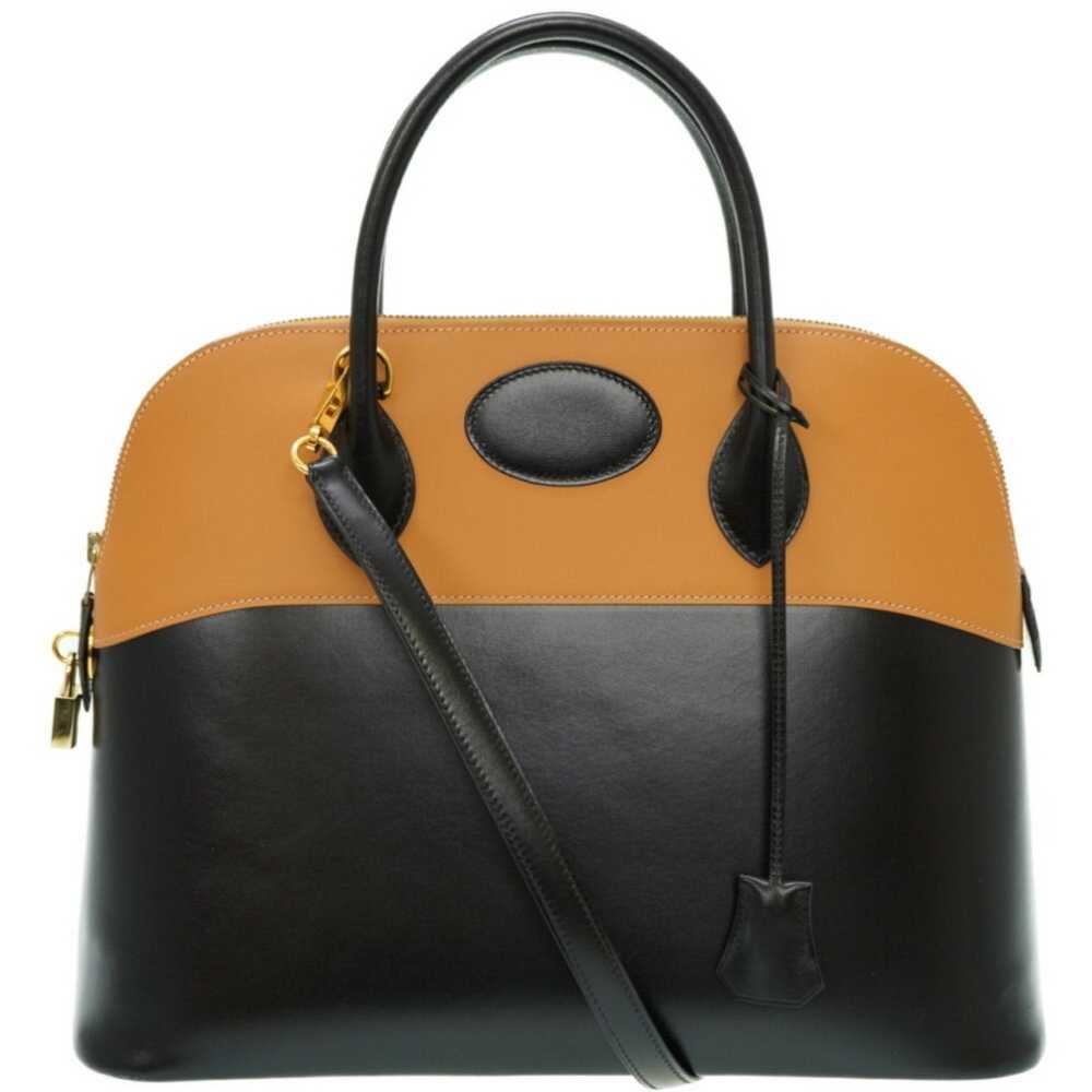 Hermes Hermes Bolide 35 Box Calf/Veau Chamonix Bl… - image 1