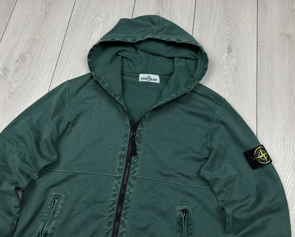 Stone Island × Vintage Stone Island Vintage Zip H… - image 2