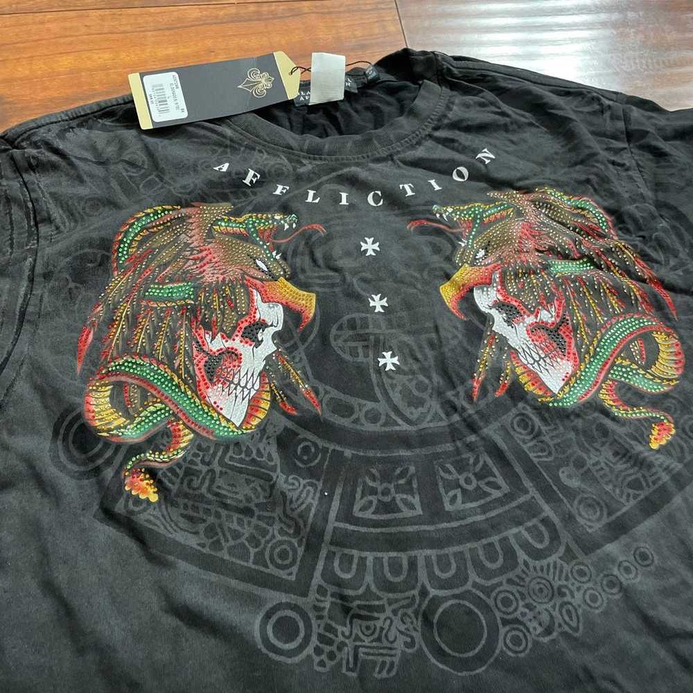 Affliction NWT AFFLICTION EL DORADO T-SHIRT SZ LA… - image 2