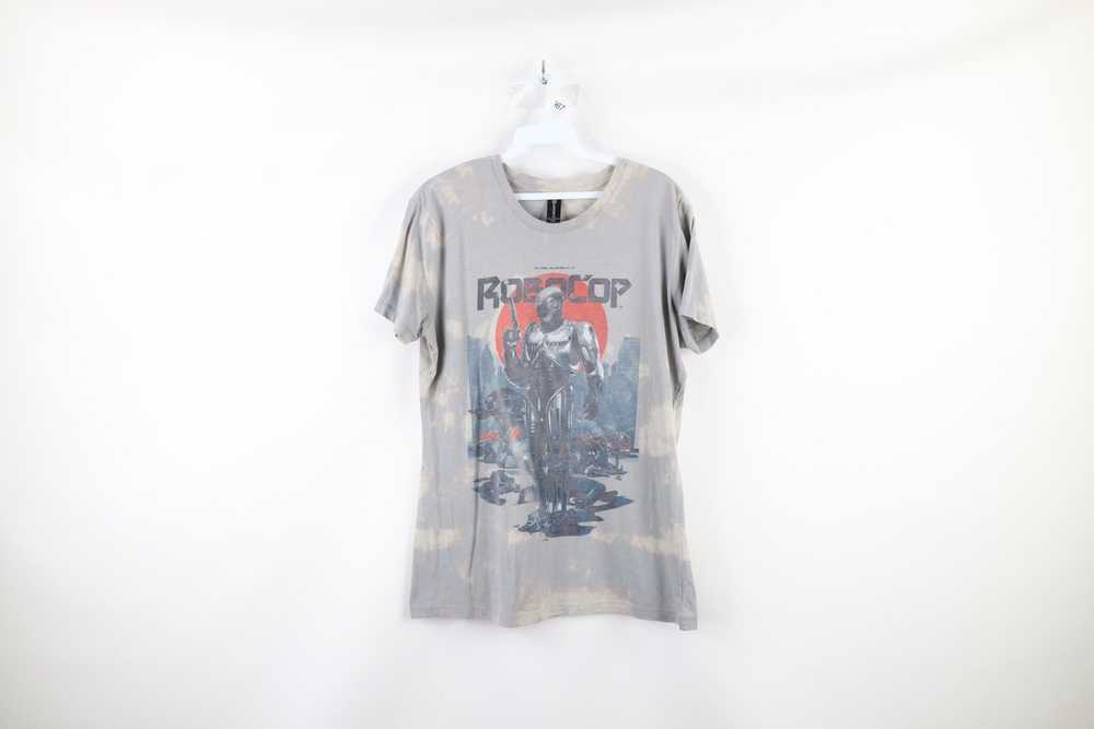 Vintage Retro Acid Wash RoboCop Movie Spell Out S… - image 1