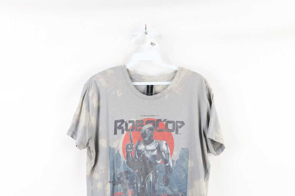 Vintage Retro Acid Wash RoboCop Movie Spell Out S… - image 2