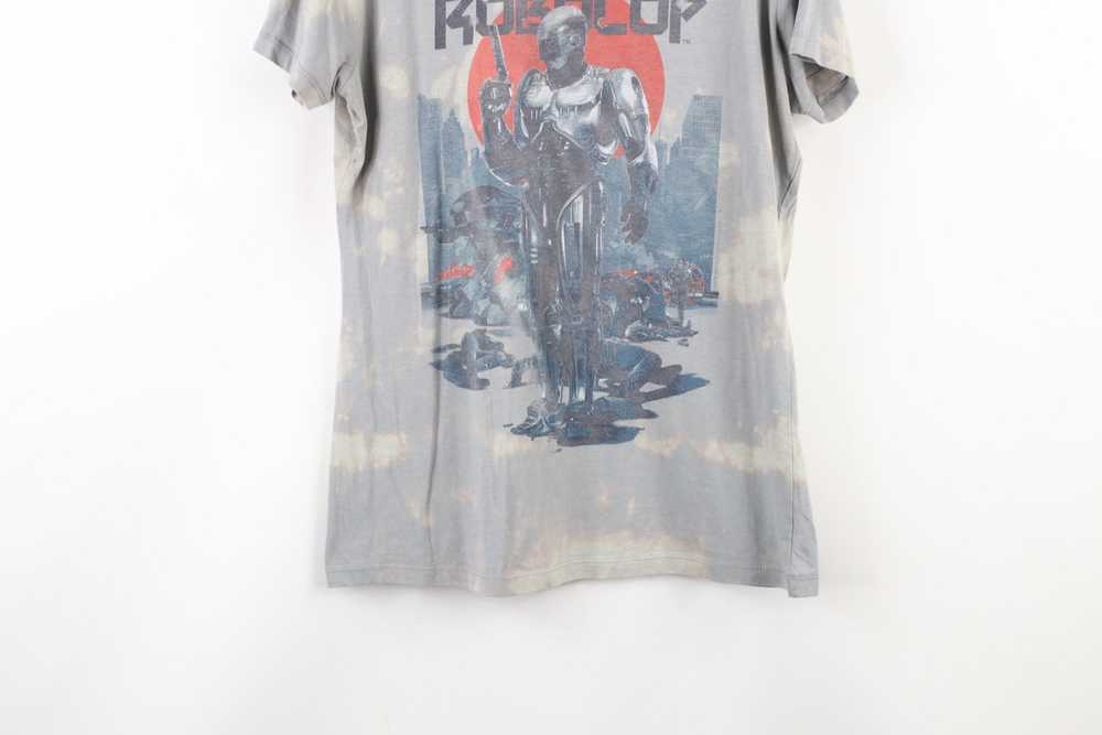 Vintage Retro Acid Wash RoboCop Movie Spell Out S… - image 3