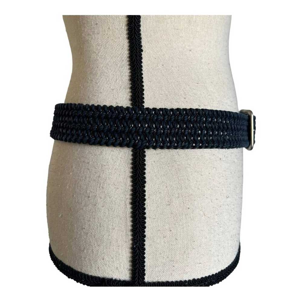 Italian Designers Torino Men Woven & Leather Belt… - image 6
