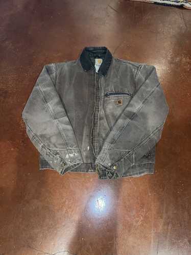Carhartt, Jackets & Coats, Vintage Carhartt Detroit Jacket Men 4xl  Sandstone Duck Blanket Lined Work J43cht