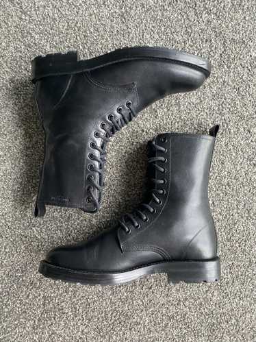 Yves saint laurent hot sale combat boots