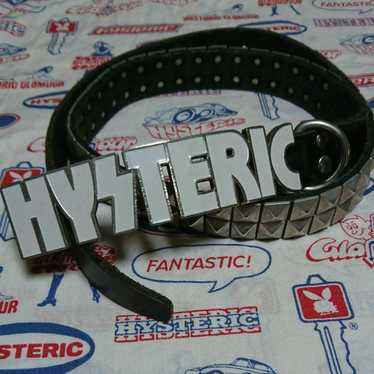 Hysteric Glamour "Hysteric" Leather Studded Belt - image 1