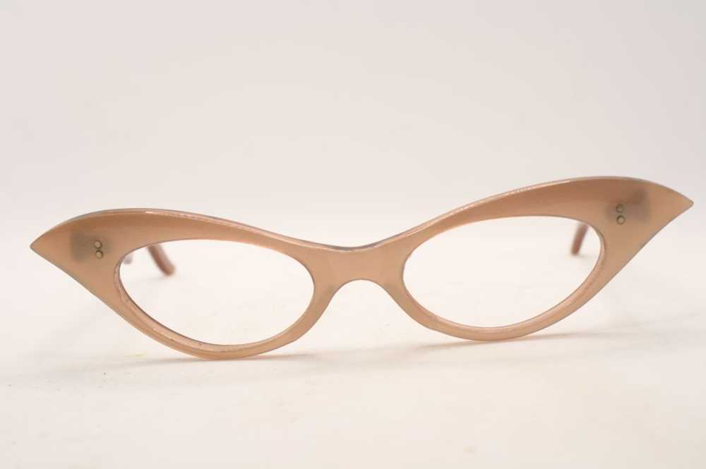 Unused Unique Vintage Cat Eye Glasses - image 1