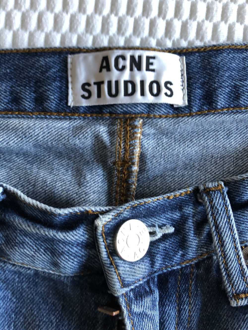 Acne Studios Acne Studios Max Vintage Blue Denim … - image 3