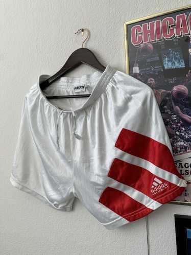 Adidas × Vintage Adidas Equipment soccer shorts 90