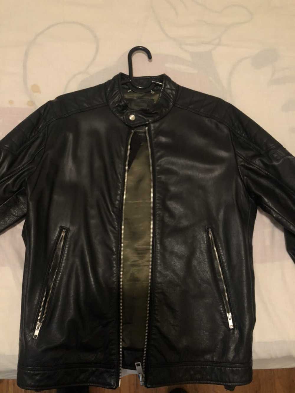 Diesel Diesel black leather jacket - image 1