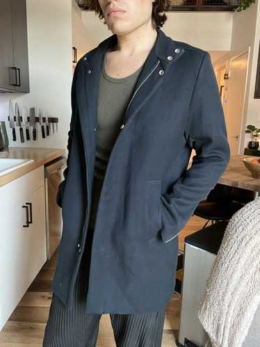 H and sale m navy coat