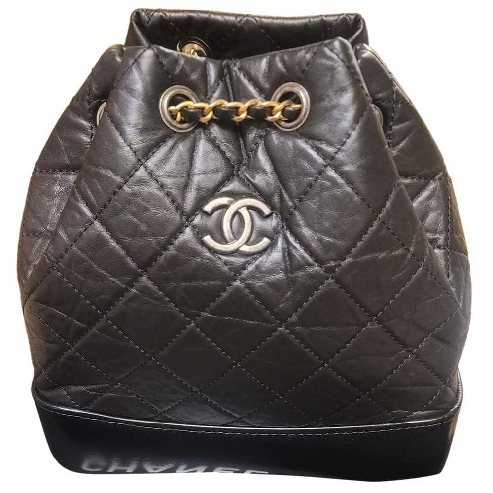 Chanel Gabrielle leather backpack - image 1