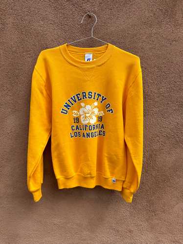 Yellow University of California Los Angelas Sweats