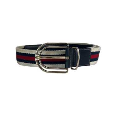 Gucci Gucci Web Stripe Canvas Belt - image 1