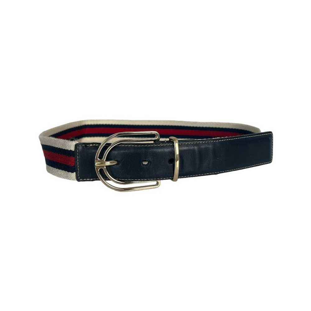 Gucci Gucci Web Stripe Canvas Belt - image 2