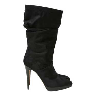 Brian Atwood Pony-style calfskin ankle boots - image 1