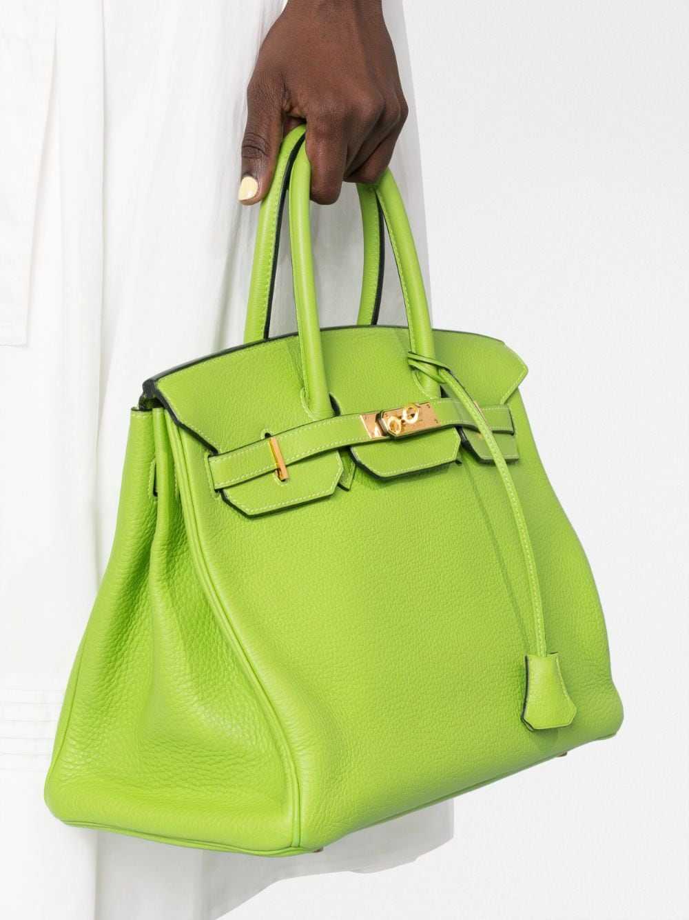 Hermès Pre-Owned 2004 Birkin handbag - Green - image 3