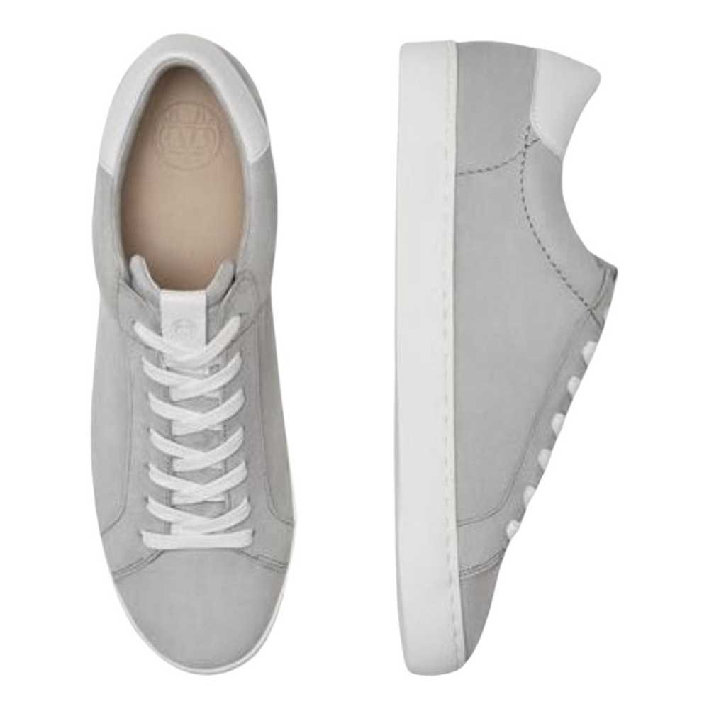 Massimo Dutti Leather trainers - image 1