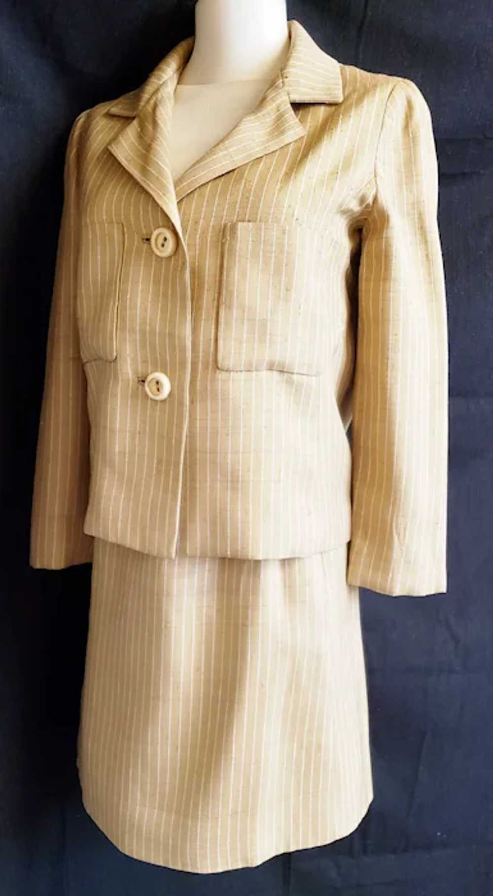 1970's Yummy Butter-Scotch 2-Piece Suit - image 12