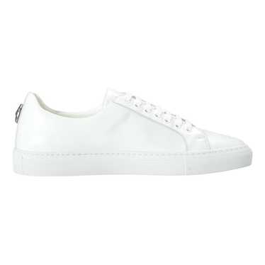 Class Cavalli Leather low trainers