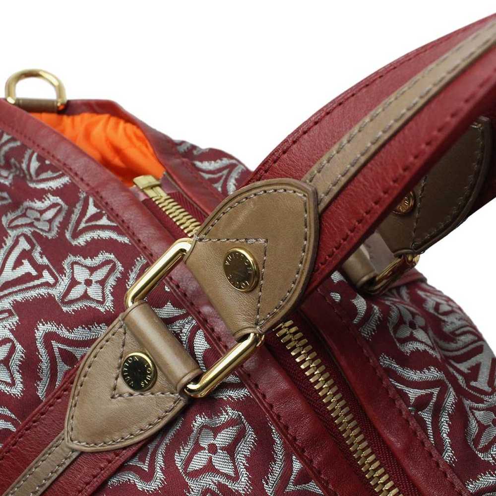 Louis Vuitton Bordeaux leather handbag - image 4