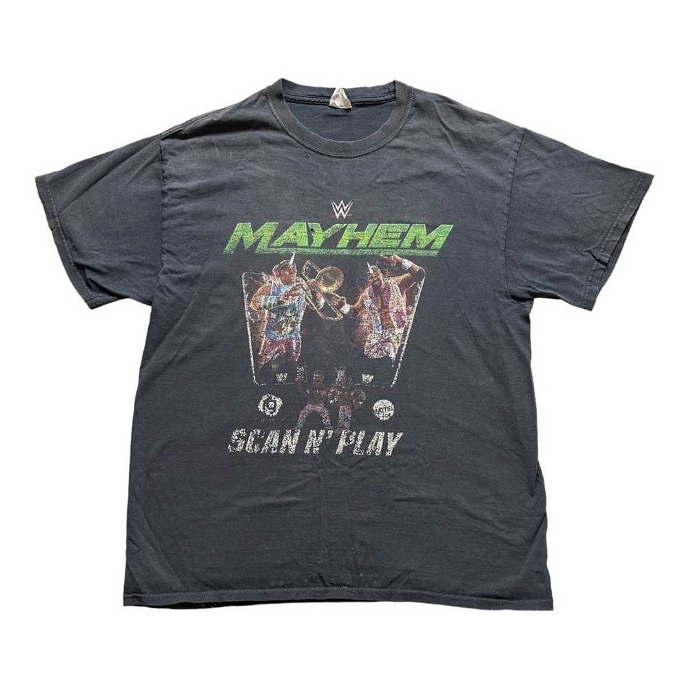 Vintage × Wwe Vintage WWE Mayhem T-Shirt Graphic … - image 1