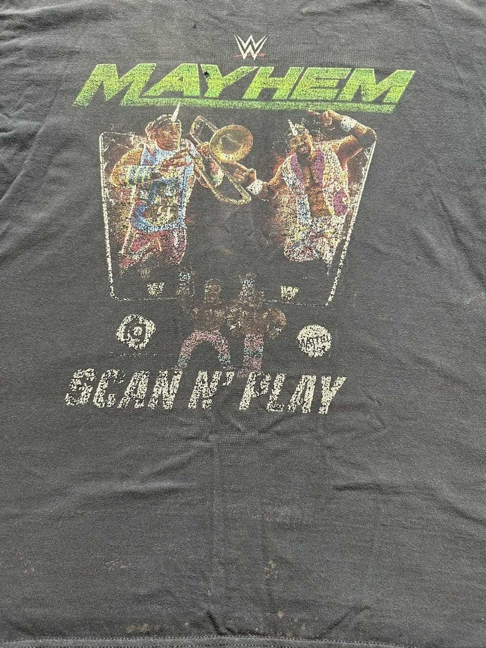 Vintage × Wwe Vintage WWE Mayhem T-Shirt Graphic … - image 2