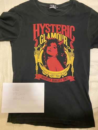 Hysteric Glamour Hysteric Glamour Cotton Black Tee