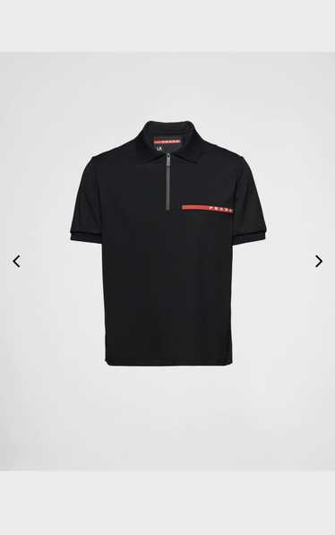 prada pique polo shirt - Gem