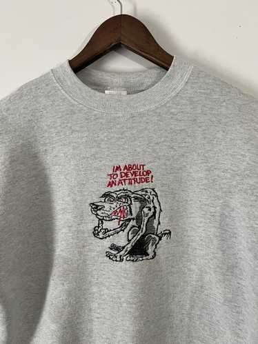 Humor × Streetwear × Vintage Vintage Humor Mad At… - image 1