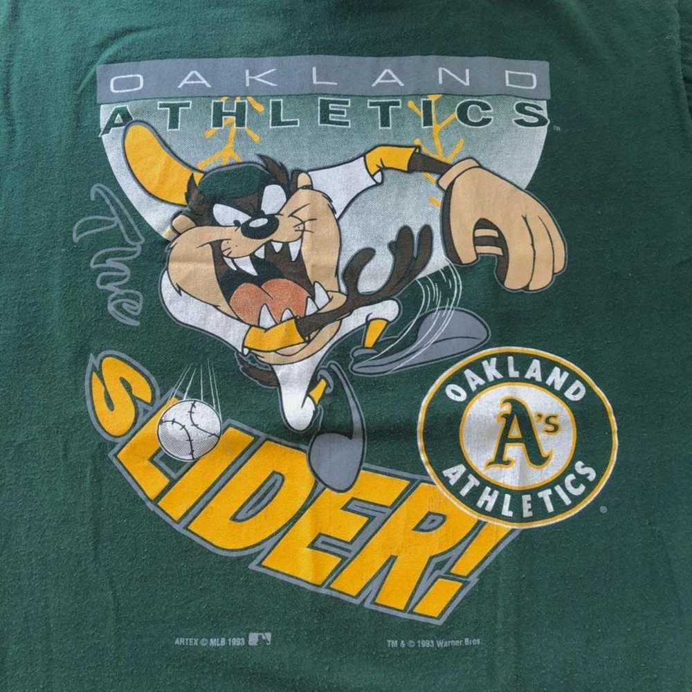 DS Vintage Oakland A's Elephant Grey T-Shirt