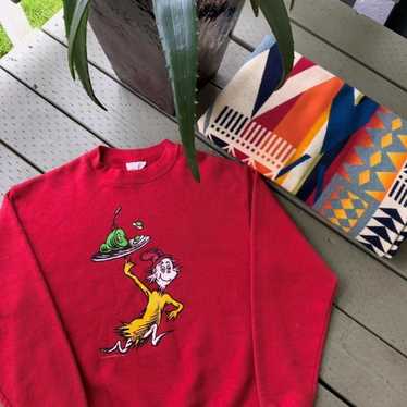 Champion sweater clearance dr seuss 90s