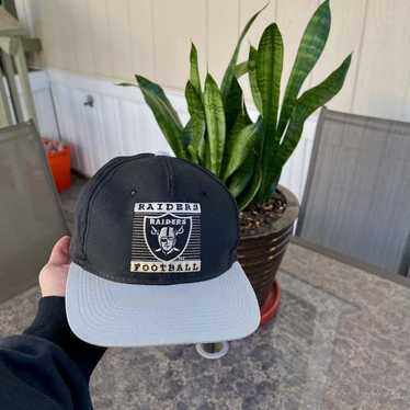 80s vintage raiders hat - Gem